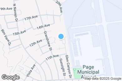 Map image of the property - 1200 Glen Canyon Dr