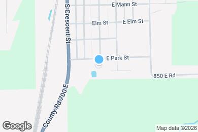 Map image of the property - 126 E Park St