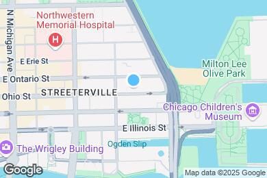 Map image of the property - 420 E Ohio St
