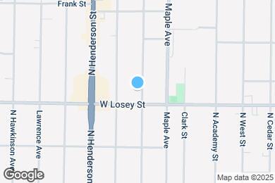 Map image of the property - 662 Jefferson St