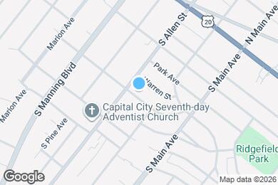 Map image of the property - 895 Mercer St