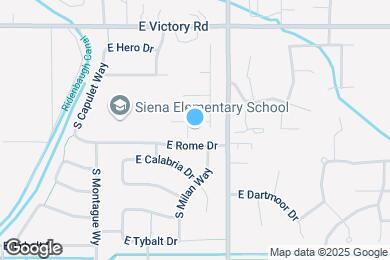 Map image of the property - 3085 E Ionia Ct