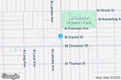 Map image of the property - 1219 N Laramie Ave