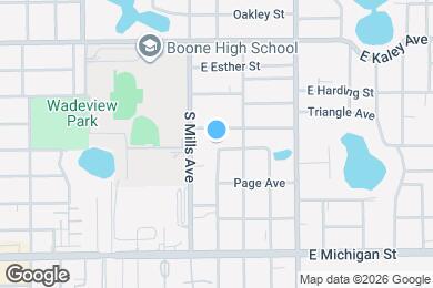 Map image of the property - 1228 E Muriel St