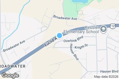 Map image of the property - 2772 Overlook Blvd