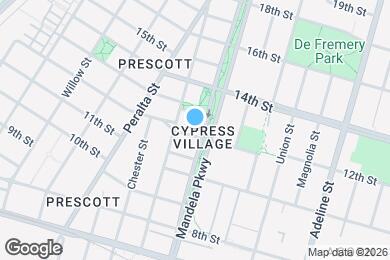 Map image of the property - 1416 12th St