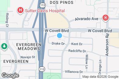 Map image of the property - 1573 Drake Dr