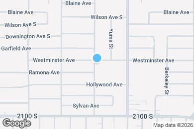 Map image of the property - 1905 S 2000 E
