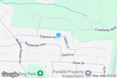 Map image of the property - 3077 Cypress Hill Dr