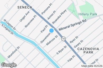 Map image of the property - 215 Stevenson St