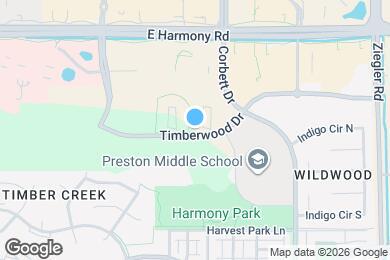 Map image of the property - 2602 Timberwood Dr