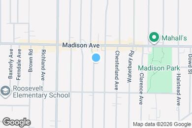 Map image of the property - 2041 Elbur Ave