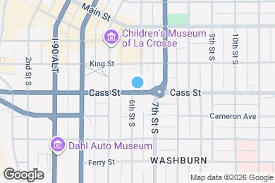 Map image of the property - 543 Cass St