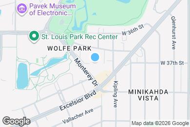 Map image of the property - Park Flats