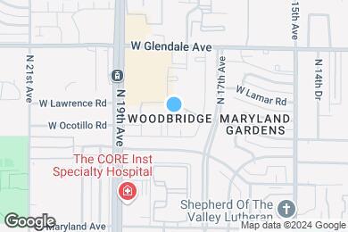 Map image of the property - Woodbridge Apartment Homes