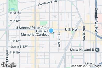 Map image of the property - 1925 13th St NW