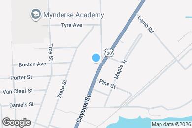 Map image of the property - 87 Cayuga St