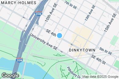 Map image of the property - 1130 4th St SE