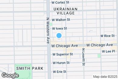 Map image of the property - 2325 W Rice St