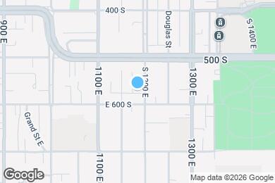 Map image of the property - 560 S 1200 E