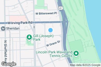 Map image of the property - 656 W Sheridan Rd