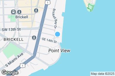 Map image of the property - 1331 Brickell Bay Dr