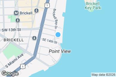 Map image of the property - 495 Brickell