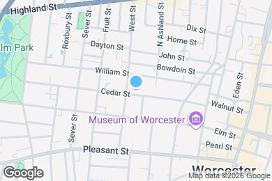 Map image of the property - 36 Cedar St