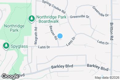 Map image of the property - 3700 Beazer