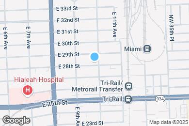 Map image of the property - 981 E 28th St