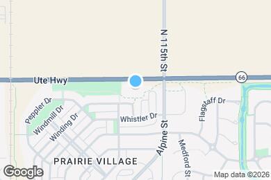 Map image of the property - Alpine Crossing Townhomes