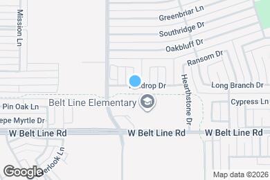 Map image of the property - 1450 Waldrop Dr