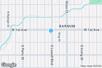 Map image of the property - 63 Lowell Blvd