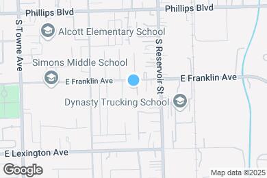 Map image of the property - Franklin Terrace Apartments