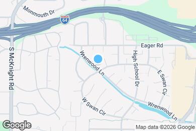Map image of the property - 9153 Wrenwood Ln