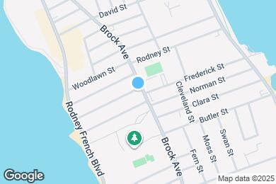 Map image of the property - 653 Brock Ave