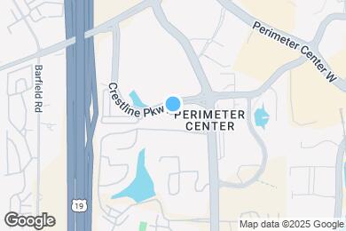 Map image of the property - Furnished Studio-Atlanta - Perimeter - Crestline