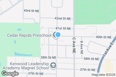 Map image of the property - 519 40th St NE