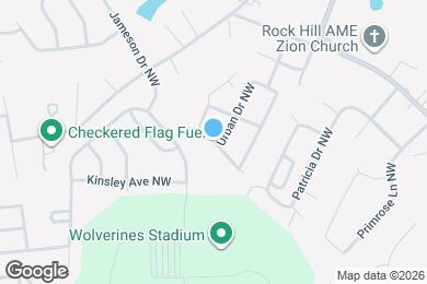 Map image of the property - 4019 Maderia Dr NW