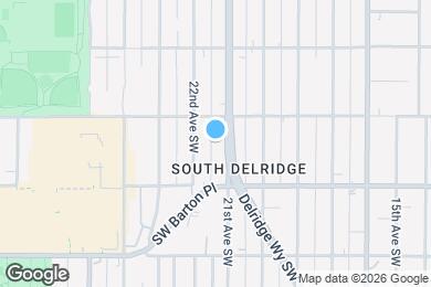 Map image of the property - 8823 Delridge Way SW