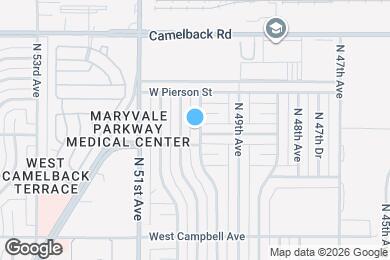 Map image of the property - 4714 N 49th Dr