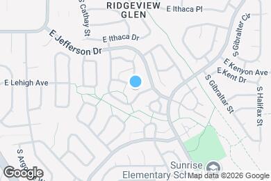 Map image of the property - 3816 S Ceylon Way