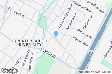 Map image of the property - 2111 Travis Heights Blvd