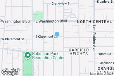 Map image of the property - 170 E Claremont St