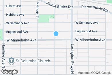 Map image of the property - 1157 W Minnehaha Ave
