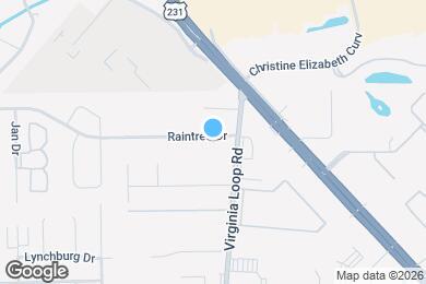 Map image of the property - 3268 Raintree Dr