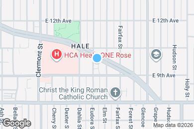 Map image of the property - 920 Eudora St