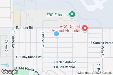Map image of the property - 3892 E Cll De Carlos