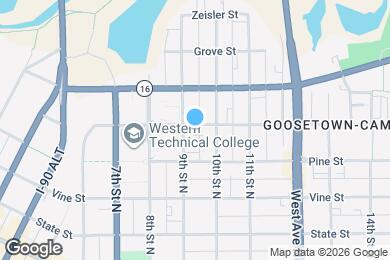 Map image of the property - 912 Badger St