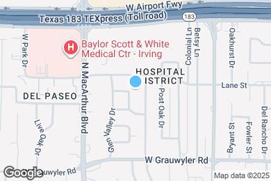 Map image of the property - 1718 Glen Alta Dr